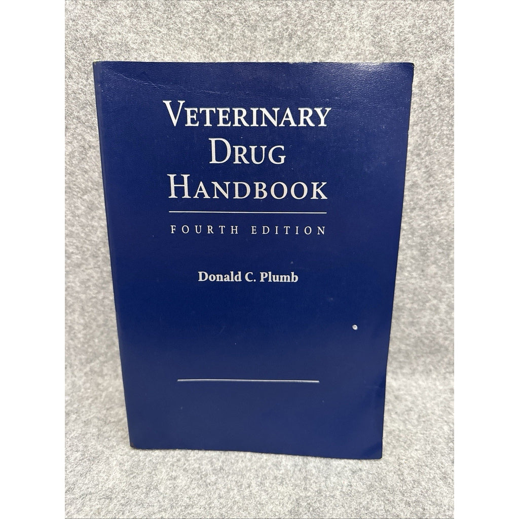 Veterinary Drug Handbook Paperback Donald C. Plumb