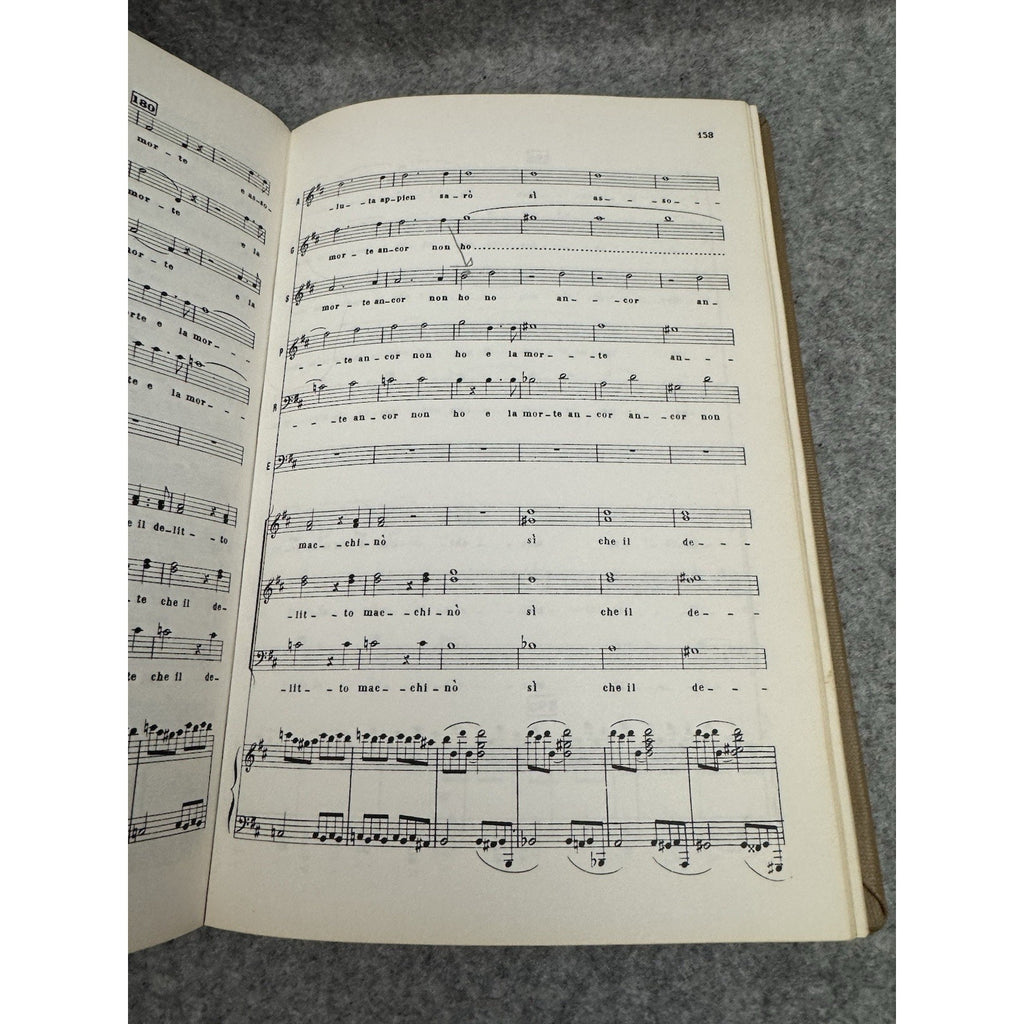 Donizetti Anna Bolena Opera Vocal Score HC Kalmus Library Bound Italian