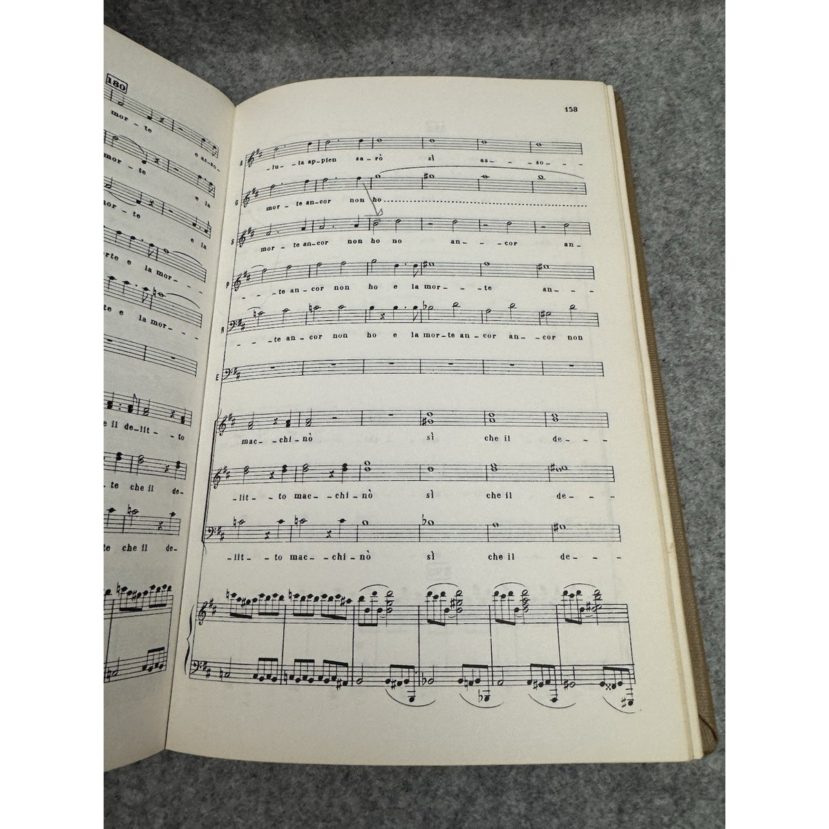 Donizetti Anna Bolena Opera Vocal Score HC Kalmus Library Bound Italian