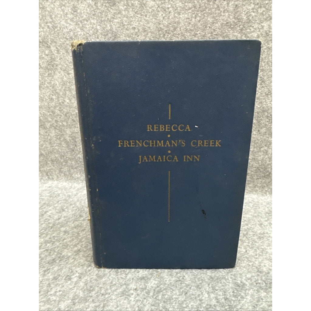 Daphne du Maurier 3 Novels of Cornwall HC Rebecca Frenchmans Creek Jamaica Inn