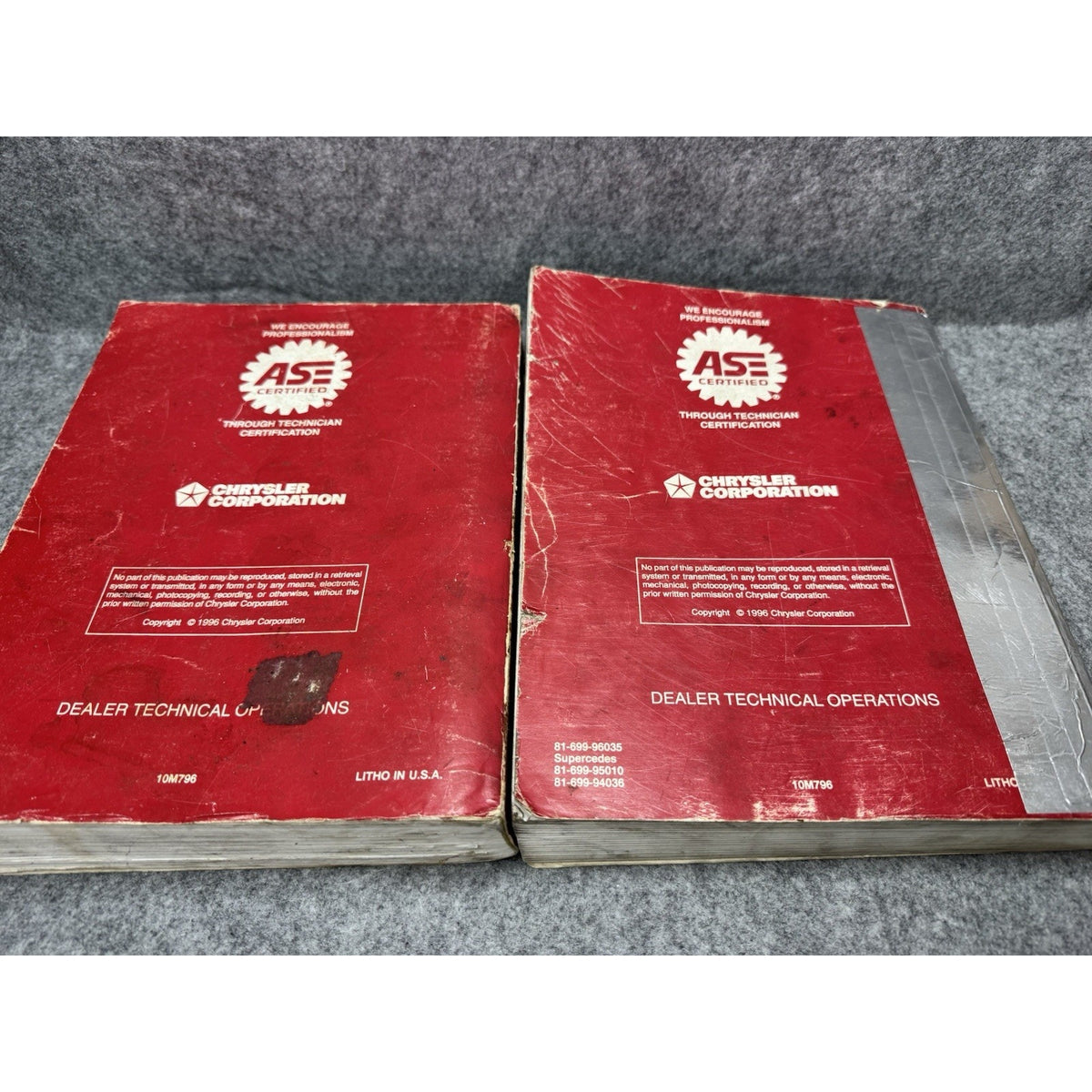 1997 Chrysler Caravan Voyager Town Country OEM Diagnostic Manuals Lot of 2