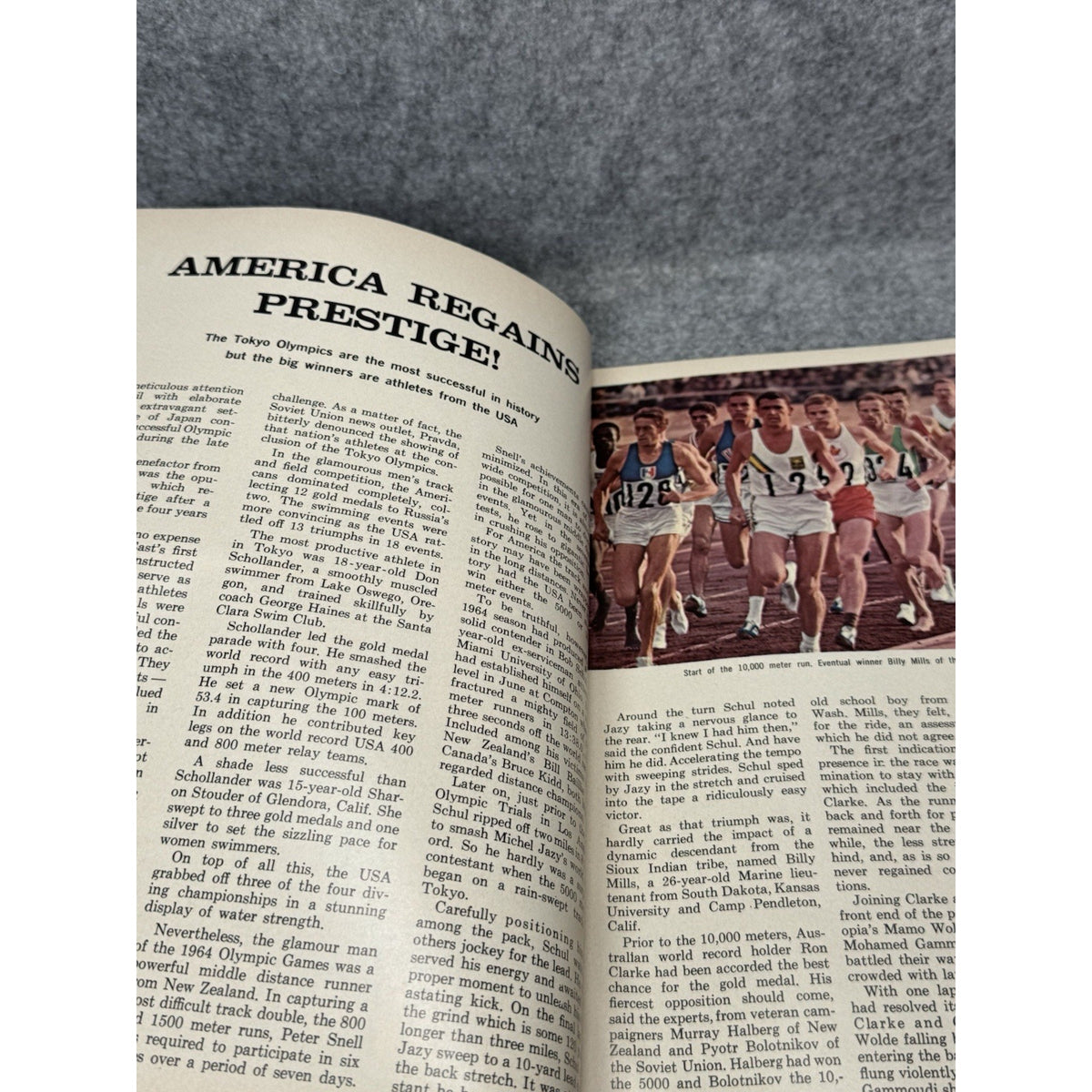 Sports Review March 1965 Bill Russell Dean Chance Olympics Ali Vintage Magazine