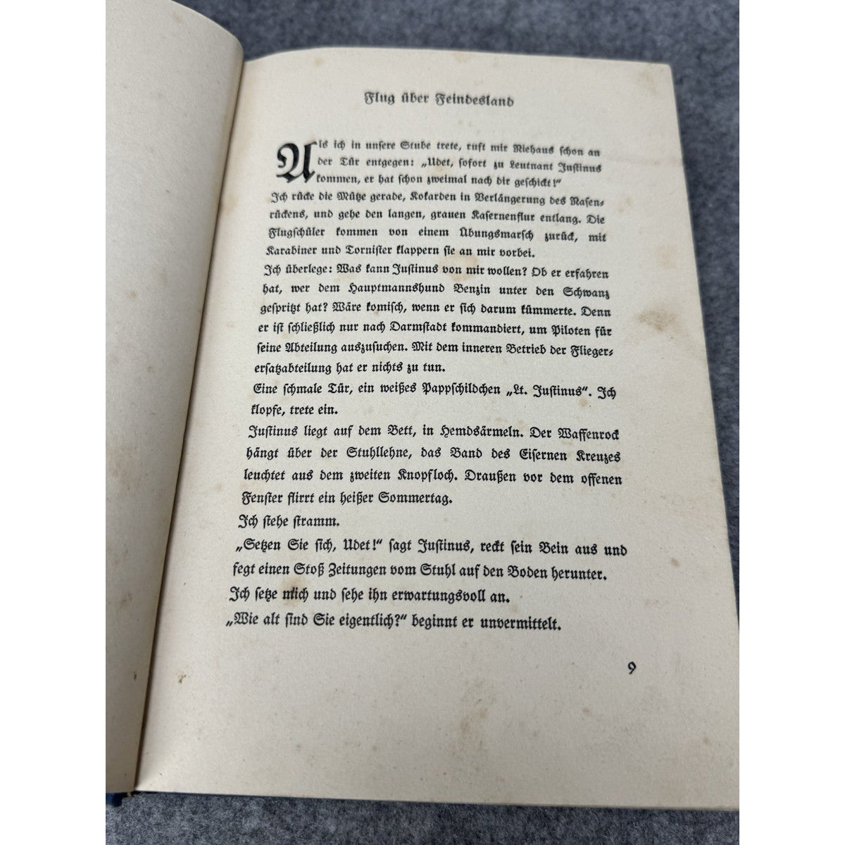 Ernst Udet Signed Mein Fliegerleben c1935-1936 WWI German Flying Ace Illustrated