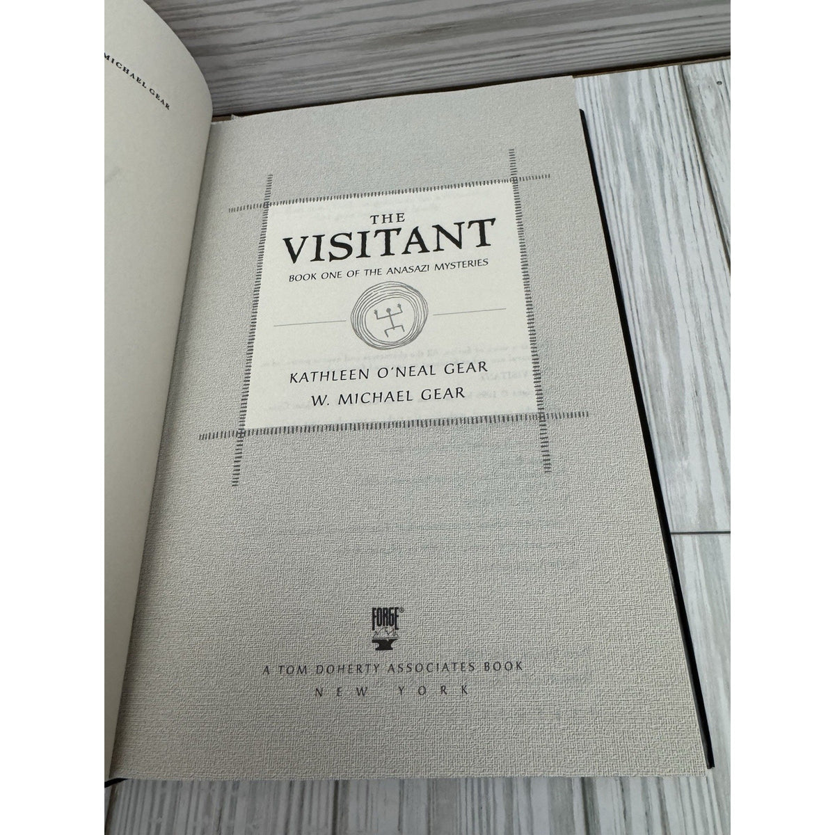 The Visitant Kathleen O Neal Gear W Michael Gear 1999 HC 1st Ed