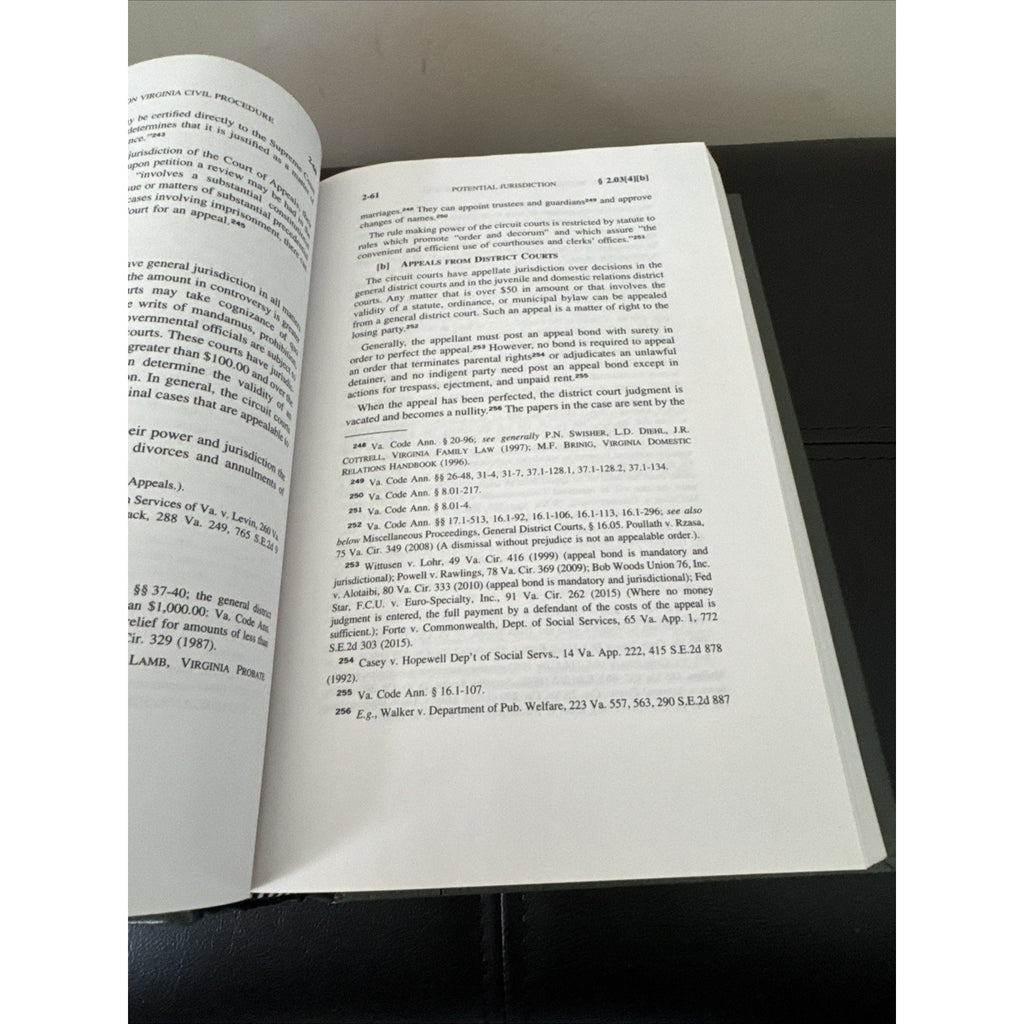 Bryson on Virginia Civil Procedure by William Hamilton Bryson (Hardcover)
