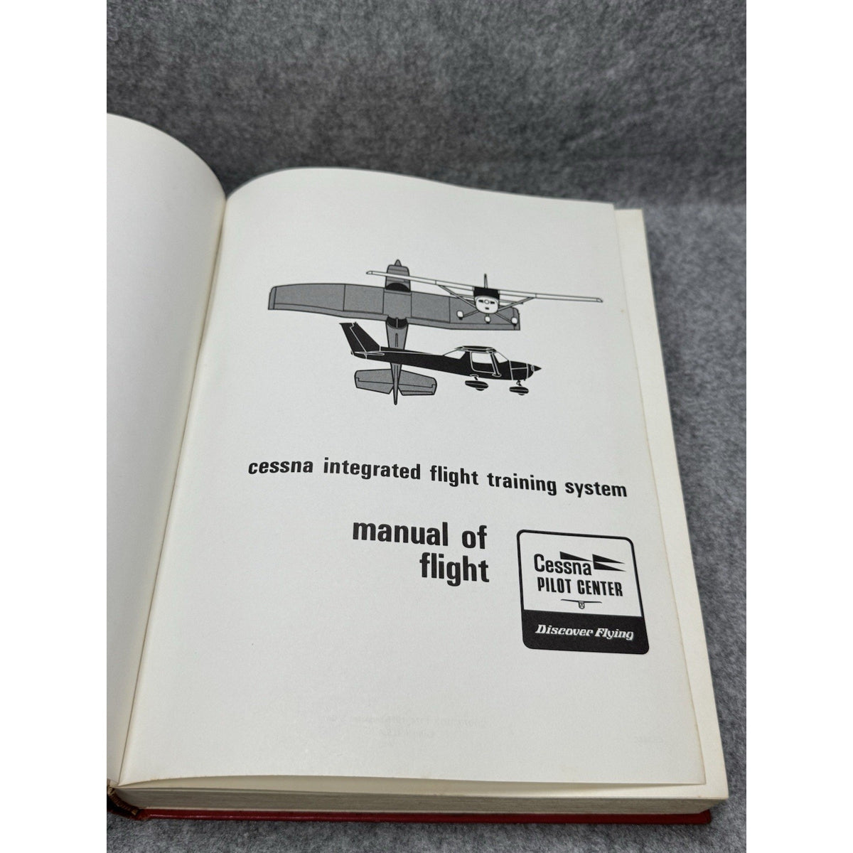 1975 Cessna Manual of Flight HC Jeppesen Integrated Flight Training