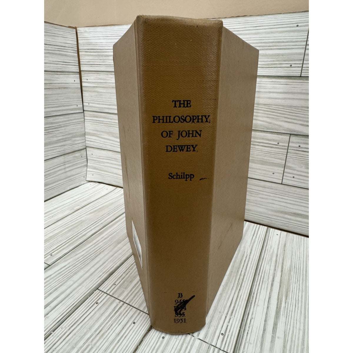 The Philosophy of John Dewey 1951 HC Schilpp Library Living Philosophers