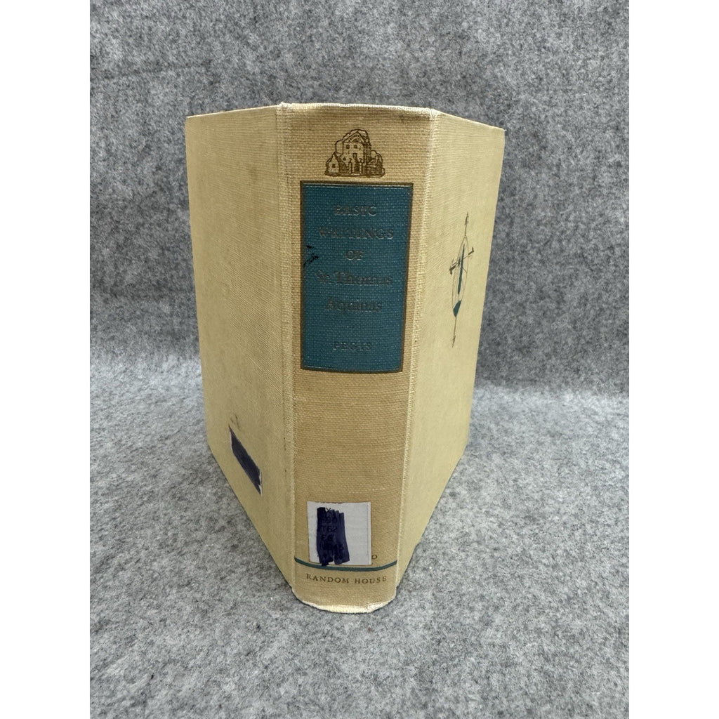 1945 Basic Writings of Saint Thomas Aquinas Vol 2 HC Random House