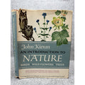 1966 Introduction to Nature John Kieran Birds Flowers Trees HC Dust Jacket
