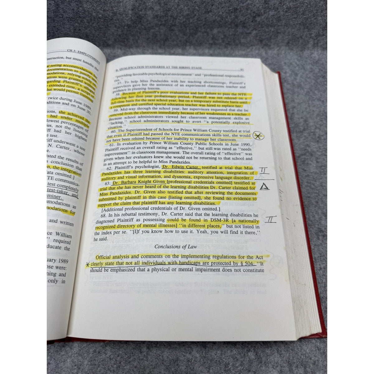 1995 Disability Law Cases Materials Problems Laura Rothstein 1st Edition