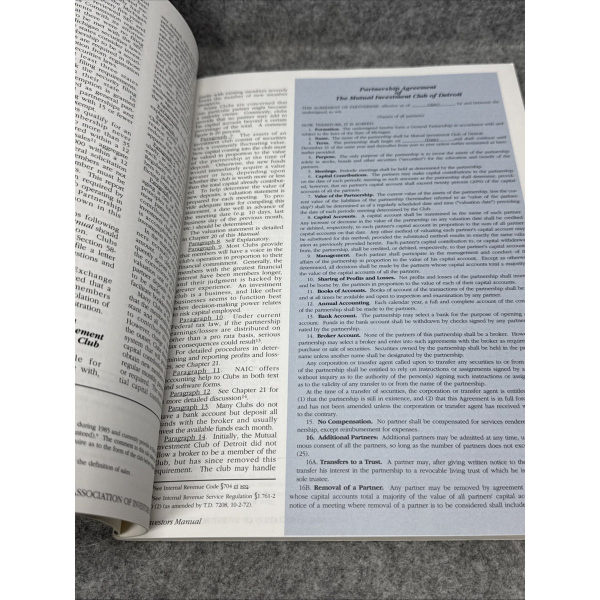 Investor's Manual: The Handbook for Learn-By-Doing