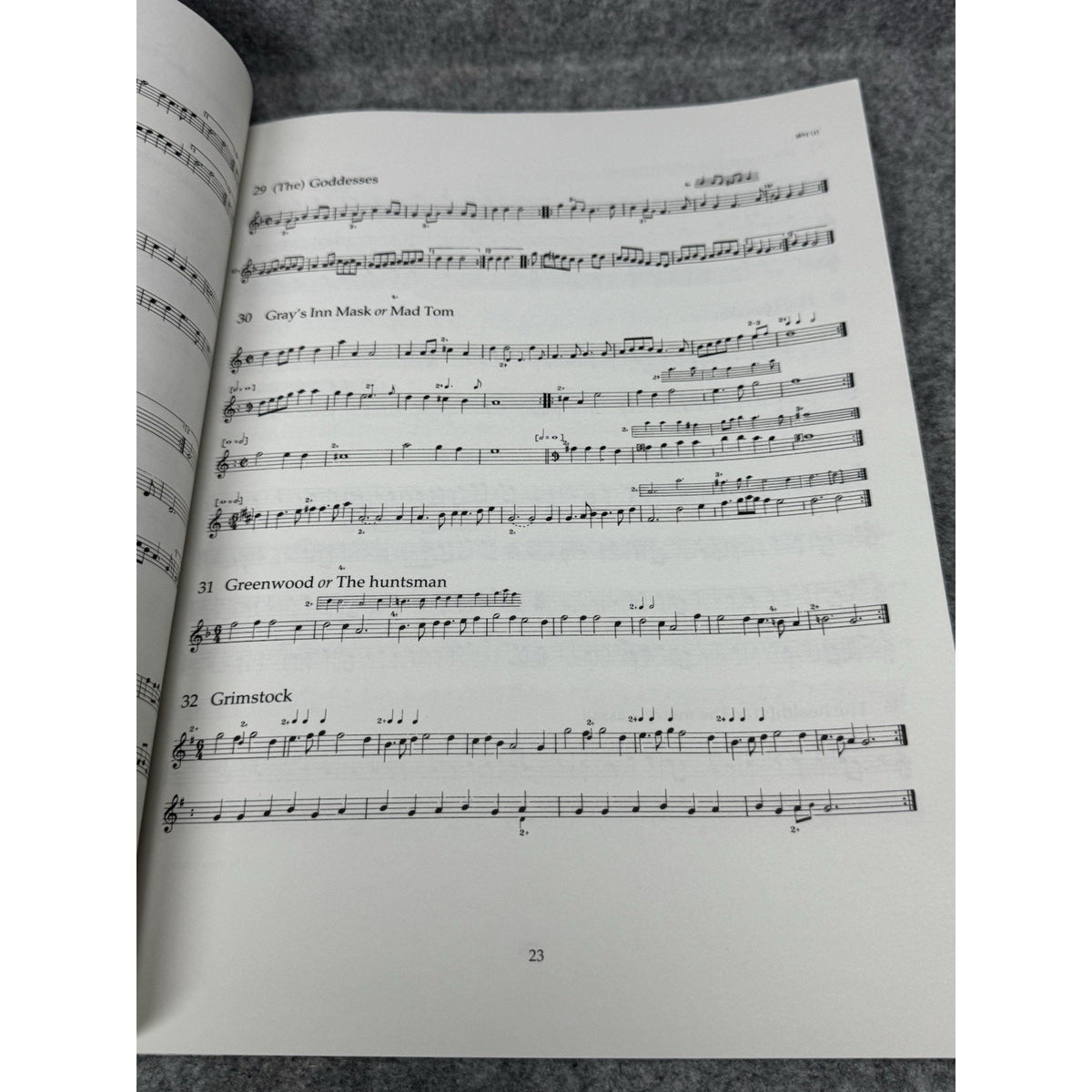 Playford’s Dancing Master Complete Country Dance Tunes Jeremy Barlow 1985