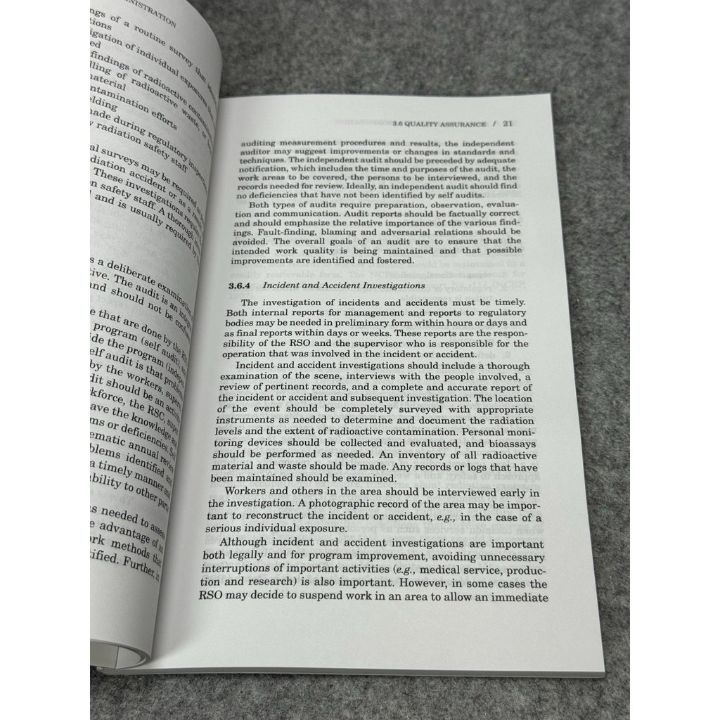 NCRP Report 127 Operational Radiation Safety Program Nuclear Reference