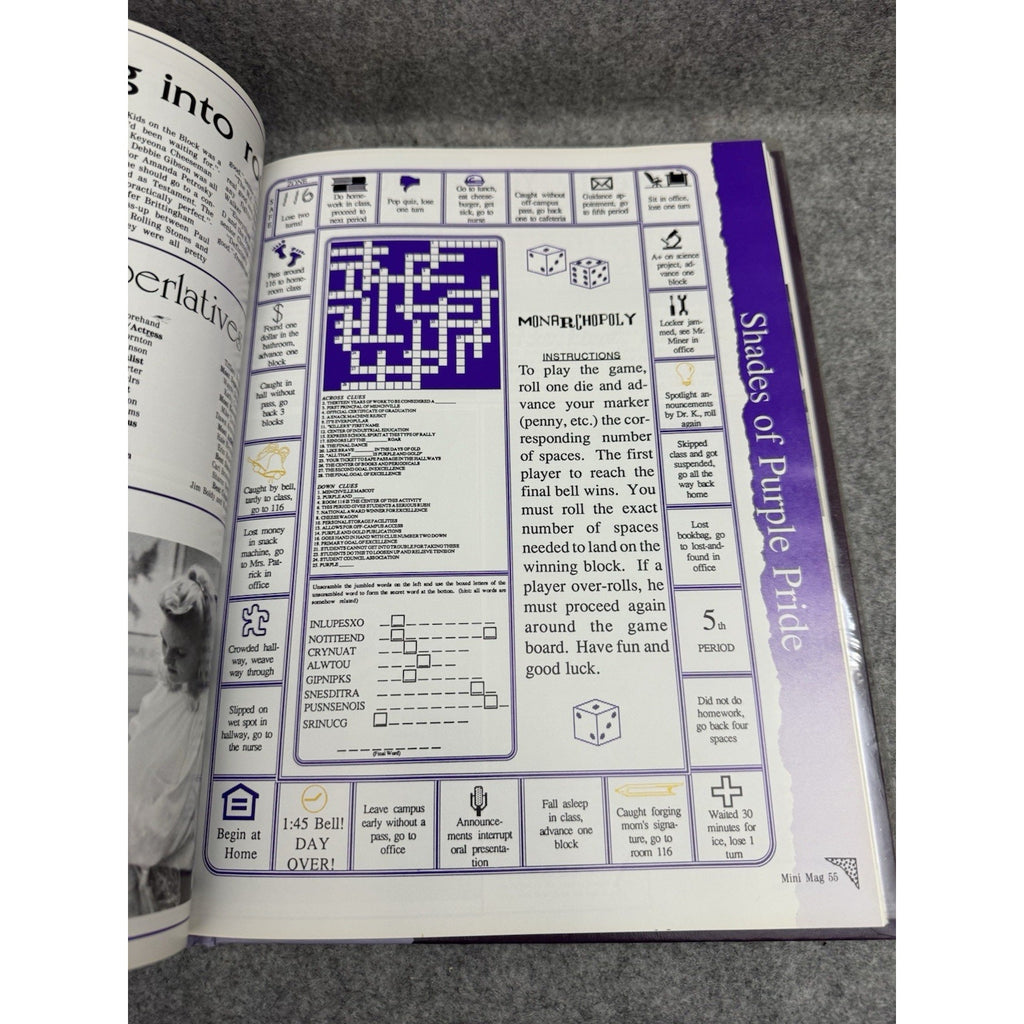 1990 Menchville High School Yearbook Crown Newport News VA Virginia HC