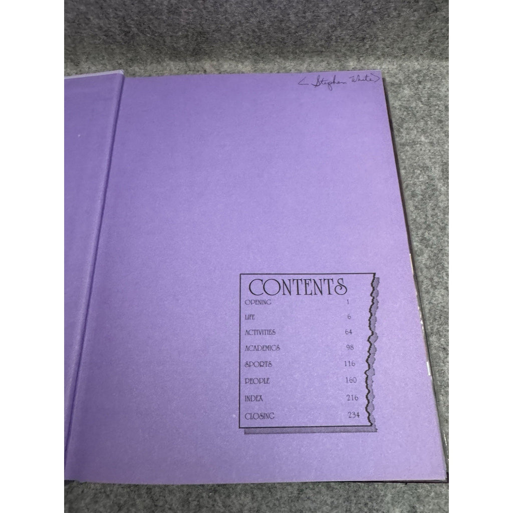 1990 Menchville High School Yearbook Crown Newport News VA Virginia HC