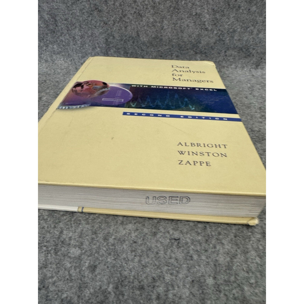 Data Analysis for Managers with Microsoft Excel 2nd Ed HC CD 2004