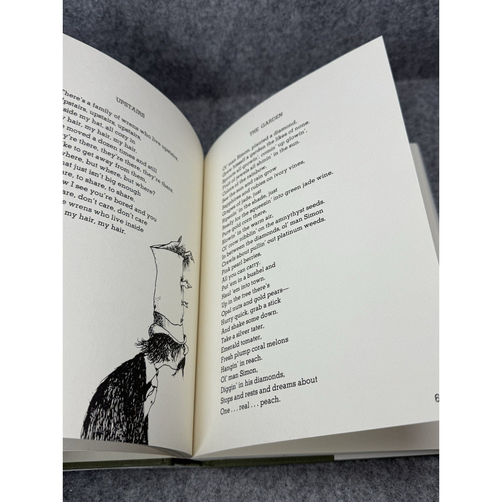 Where the Sidewalk Ends Shel Silverstein Hardcover Dust Jacket 1974 Copyright