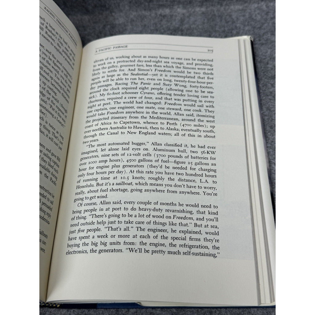 Racing Through Paradise William F Buckley Jr 1987 1st Edition Pacific Sailing