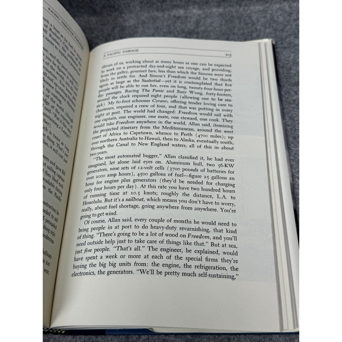 Racing Through Paradise William F Buckley Jr 1987 1st Edition Pacific Sailing