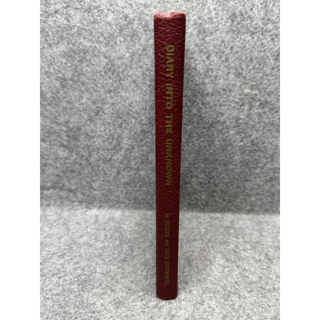 Diary Into the Unknown Whitworth 1961 1st Ed ESP Telepathy Paranormal HC