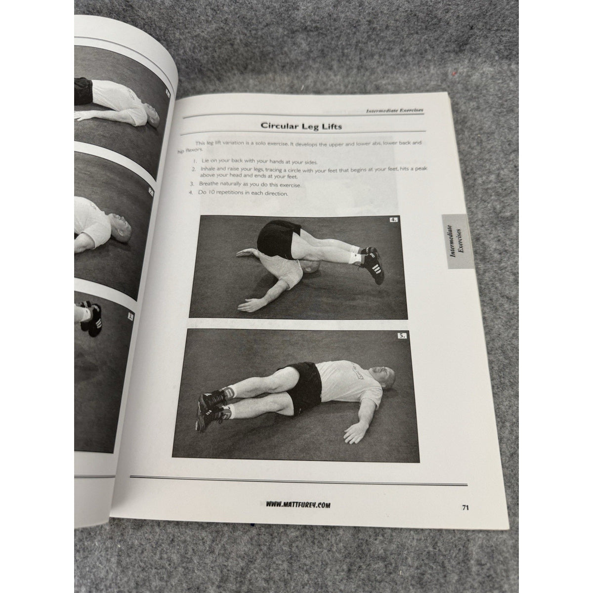 Matt Furey Combat Conditioning & Combat Abs 2 Book Lot Training Fitness
