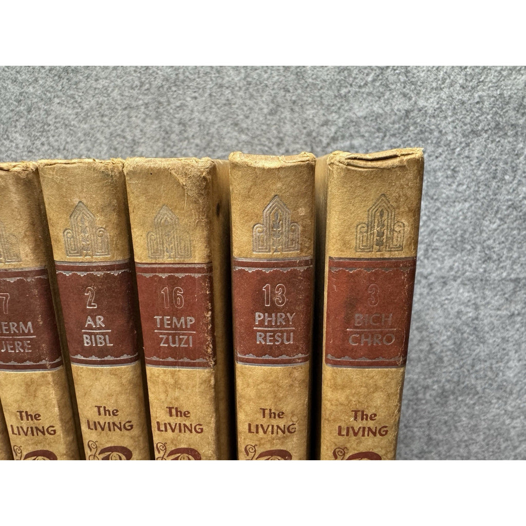 The Living Bible Encyclopedia Story & Pictures Art Treasure 10-Volume Set