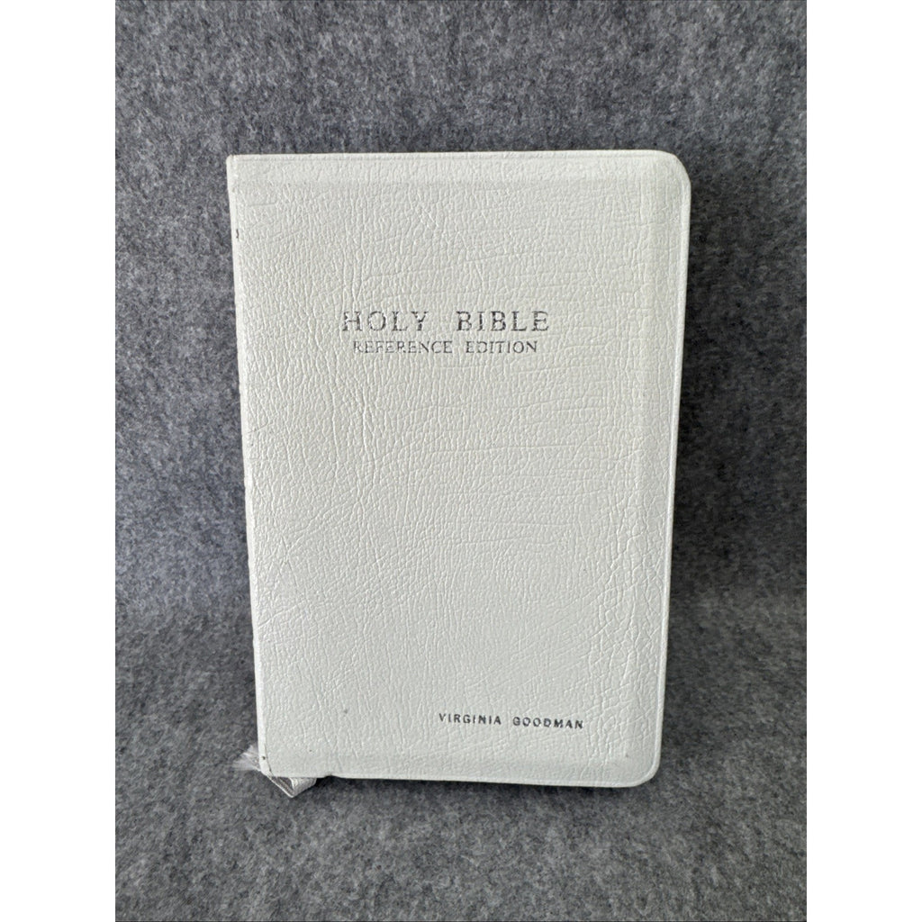 Nelson Holy Bible Reference White Bonded Leather 7.75x5.5” Red Letter