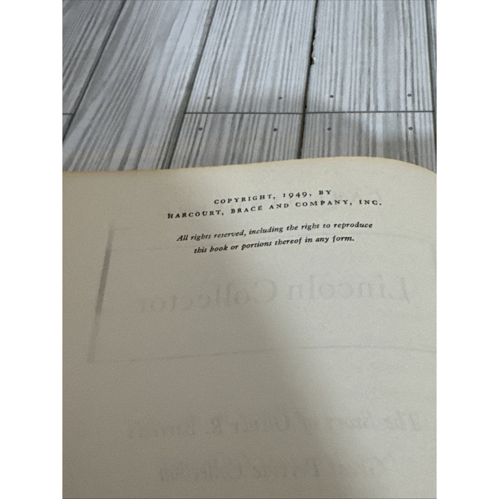 Lincoln Collector: The Story of Oliver R. Barrett's Lincoln Collection Sandburg