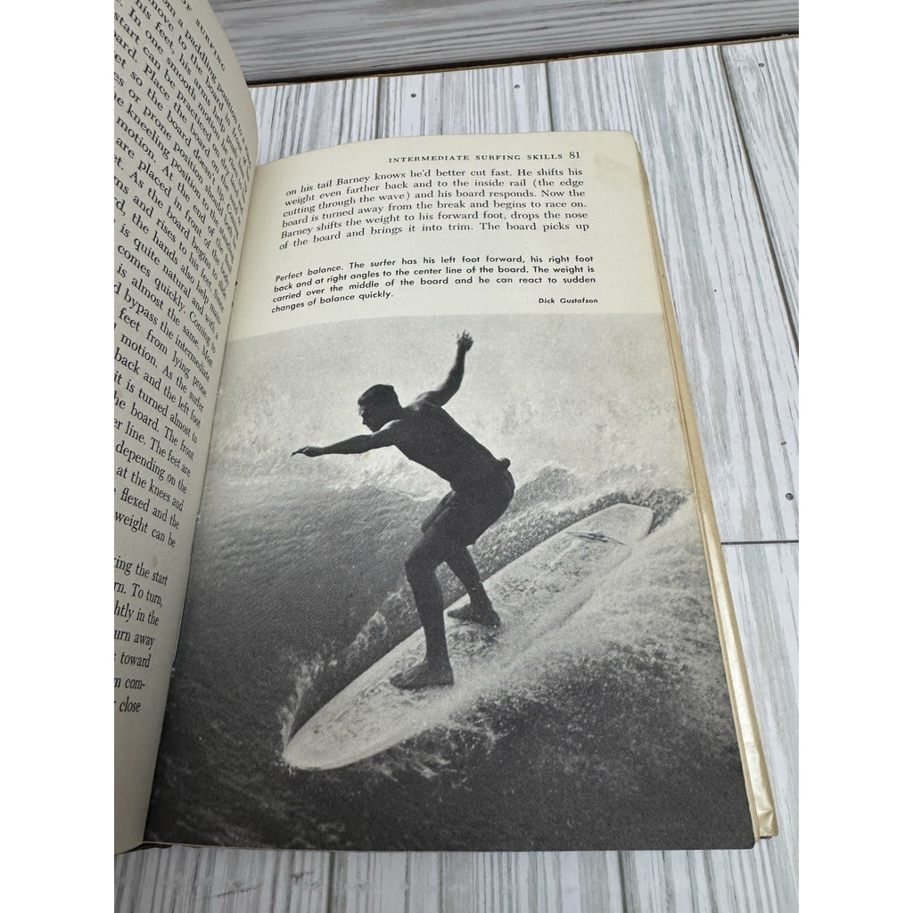 1965 Complete Book of Surfing Peter L Dixon HC DJ 1st Ed Illustrated