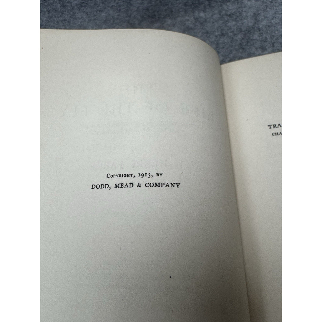 1913 Life of the Fly J Henri Fabre First American Edition Hardcover Gilt Top