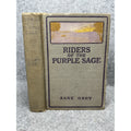 Riders of the Purple Sage Zane Grey 1912 Copyright G&D Illustrated Western