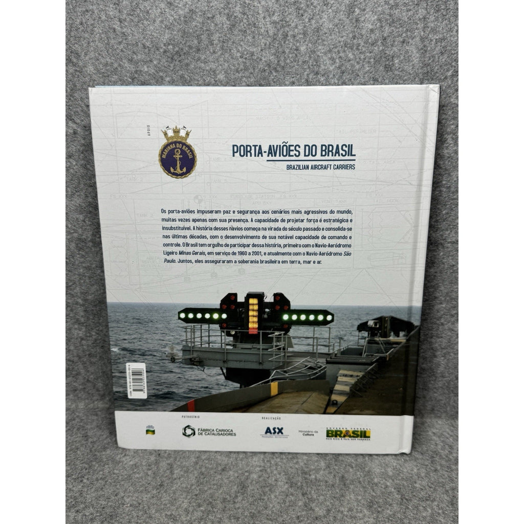 Brazilian Aircraft Carriers Porta-Avioes do Brasil 2012 Inscribed Navy HC