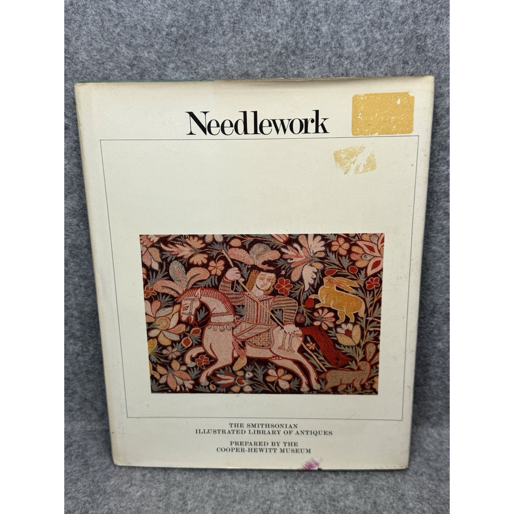 1979 Needlework Adolph Cavallo Smithsonian Antique Embroidery Textile Art HC DJ