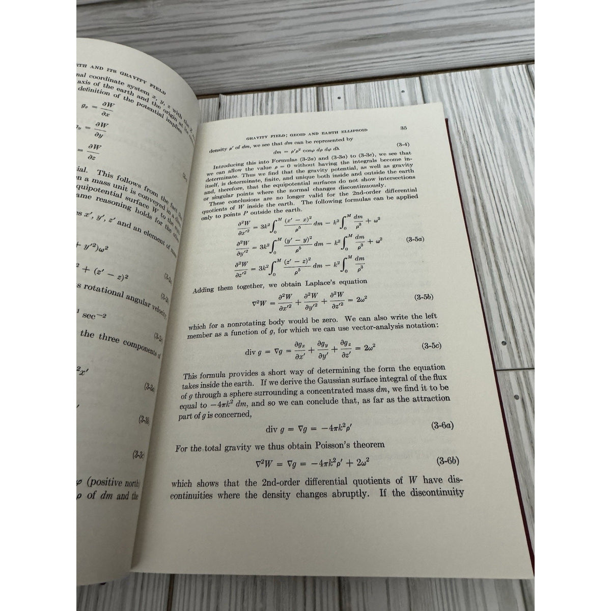 The Earth and Its Gravity Field Heiskanen 1958 McGraw Hill Geodesy HC