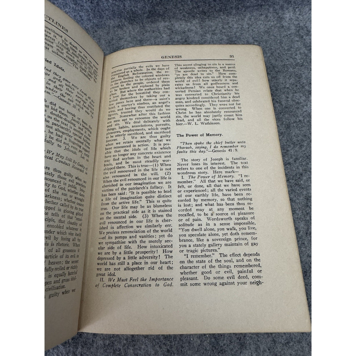 1923 Cyclopedia of Sermon Outlines Vol II Aquilla Webb Hardcover