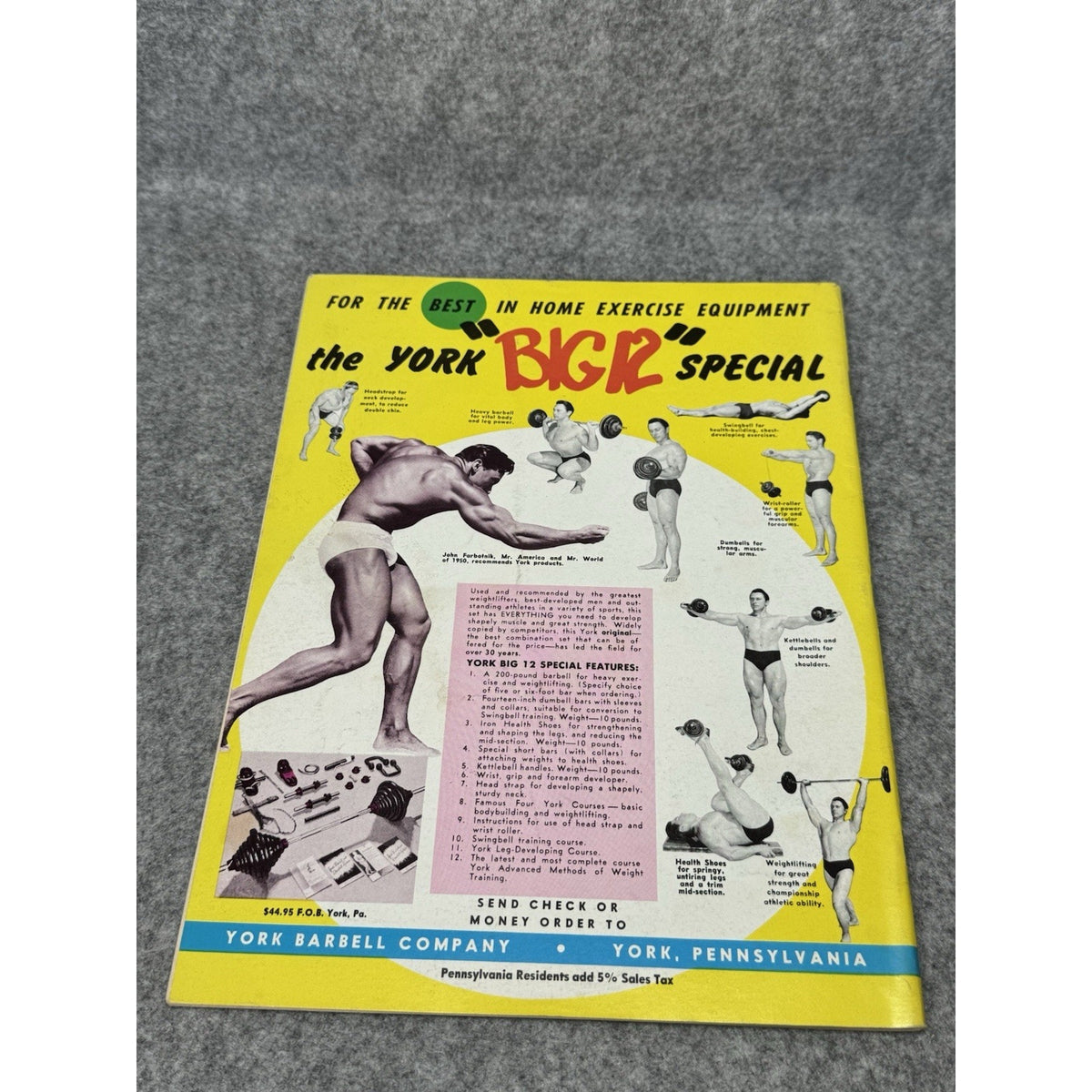 Muscular Development May 1966 Les Spendlove Elmo Santiago Bodybuilding Magazine