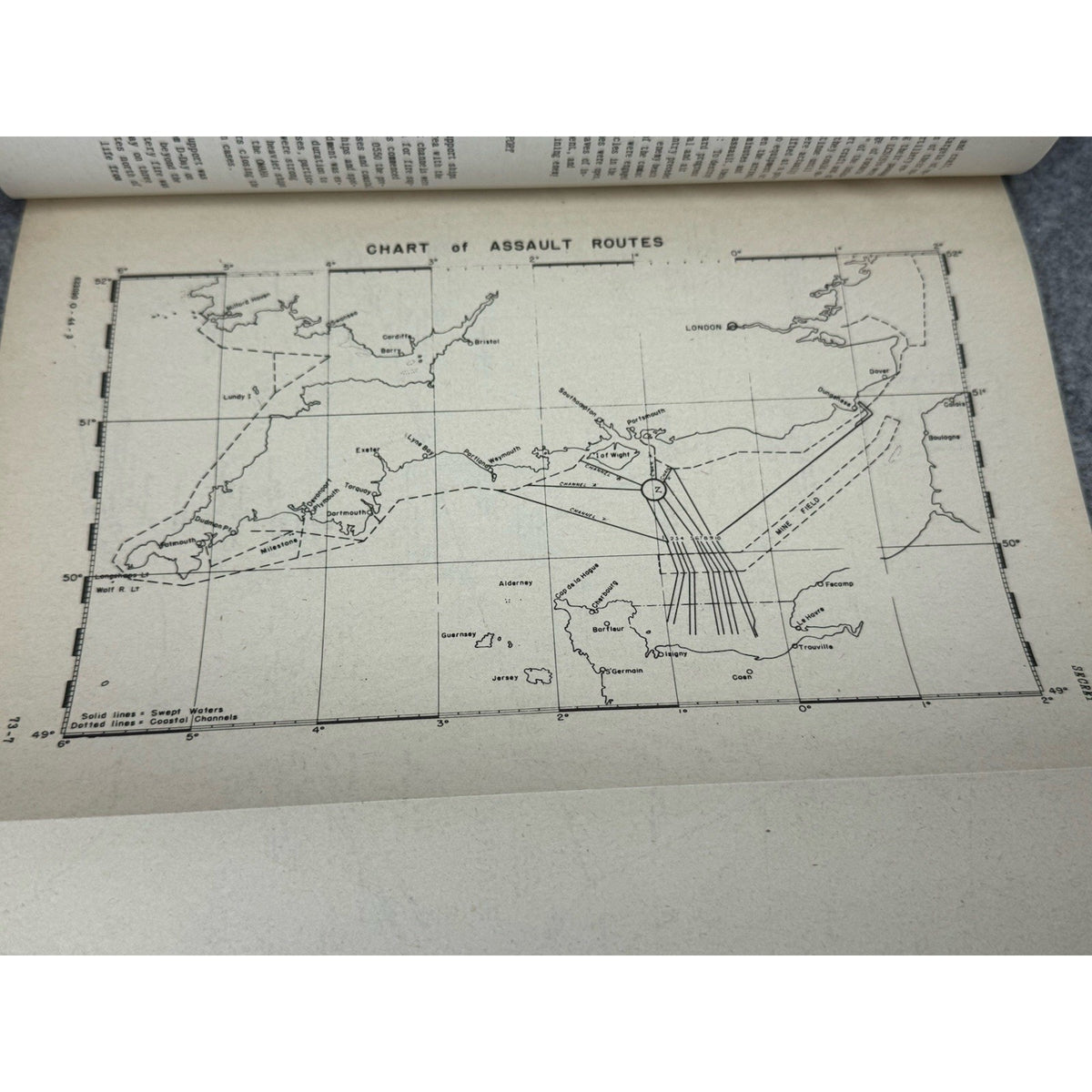 WWII Secret D-Day Intelligence Bulletin No 19 Operation Overlord US Fleet