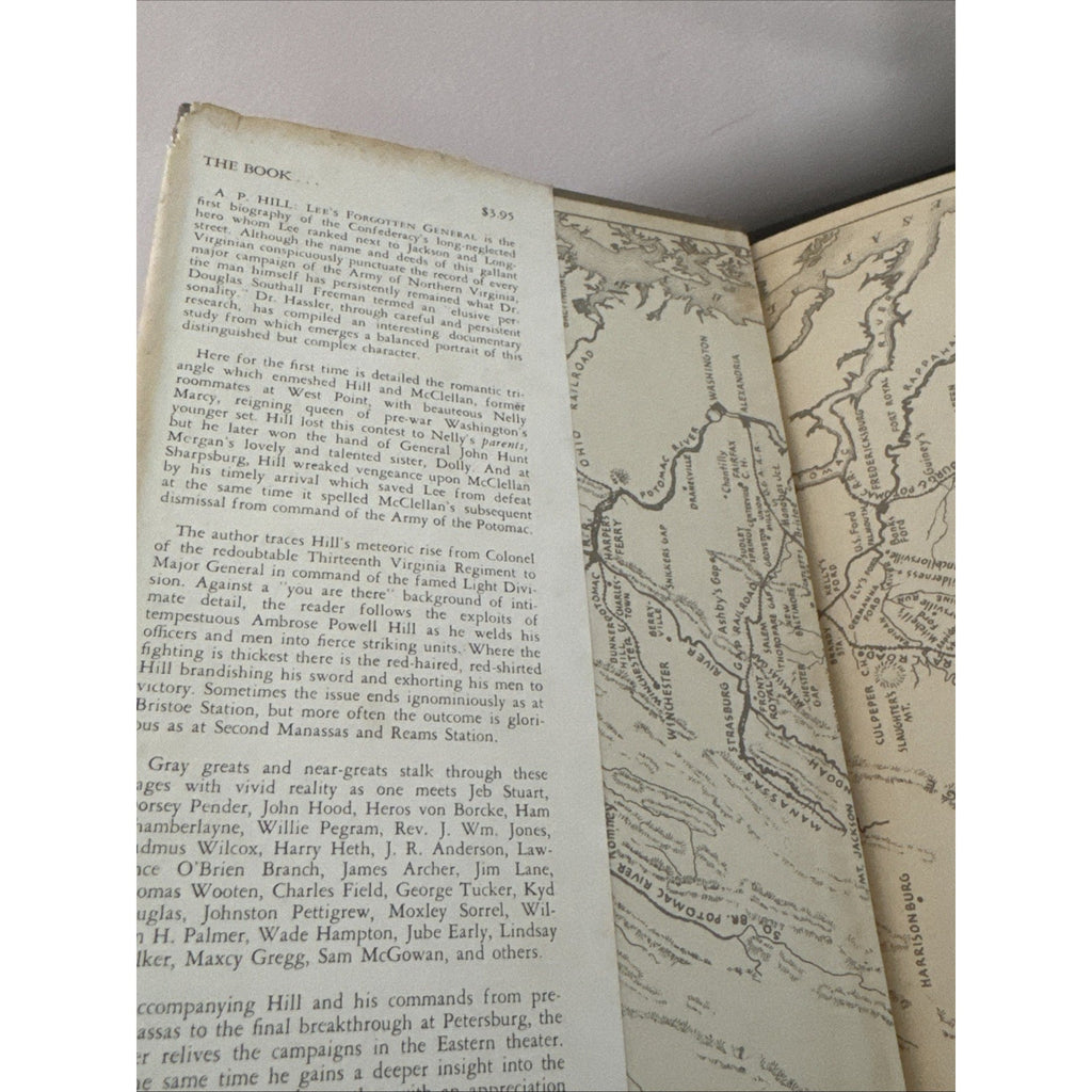 A. P. Hill: Lee's Forgotten General, W.W. Hassler, first edition 1957