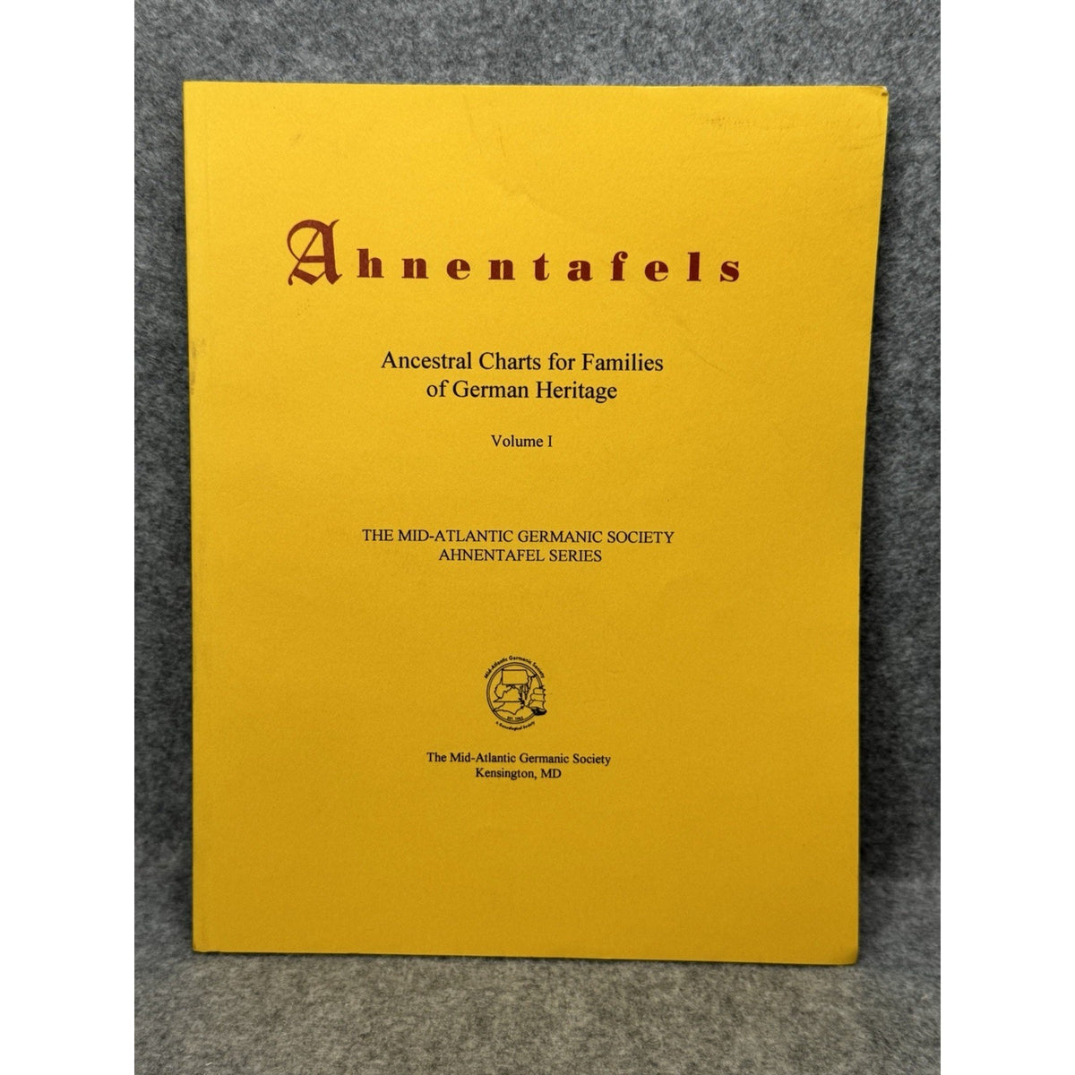 Ahnentafels Ancestral Charts German Heritage Genealogy Vol 1 2001 1st Ed
