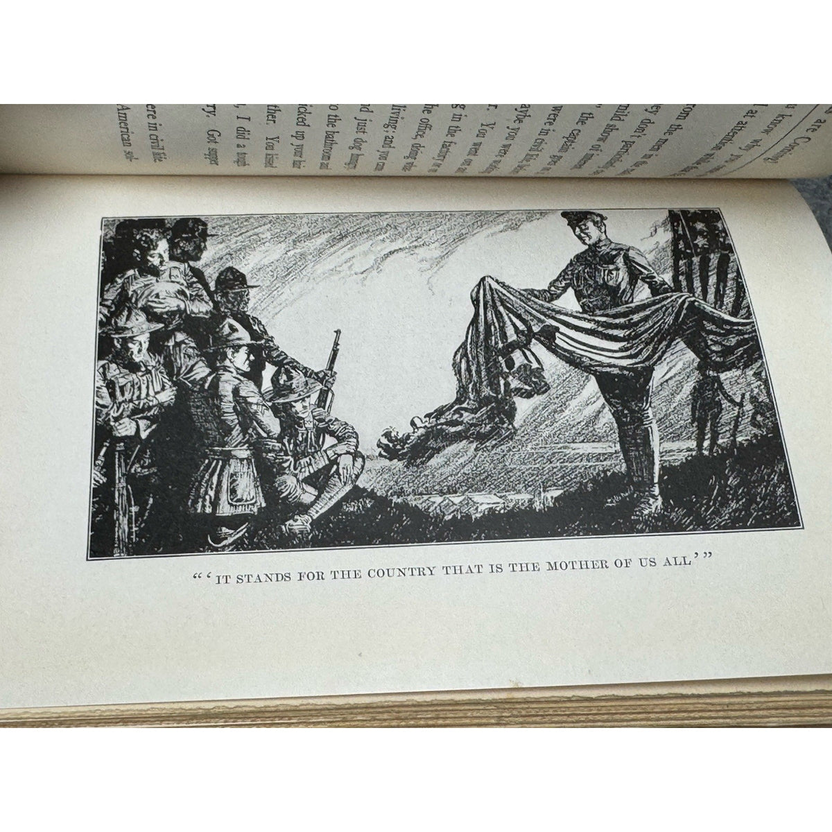 The Yanks Are Coming 1918 First Edition WWI Pictorial Hardcover McNutt