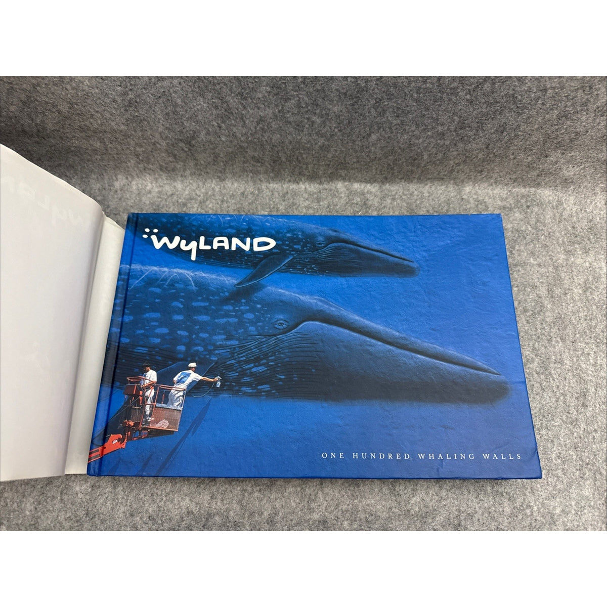 Wyland One Hundred Whaling Walls Mural Art Coffee Table Book - Signed
