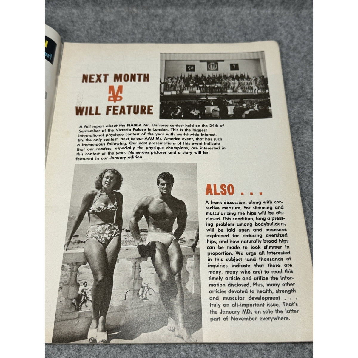 Muscular Development December 1966 Will Whitaker Bodybuilding Magazine