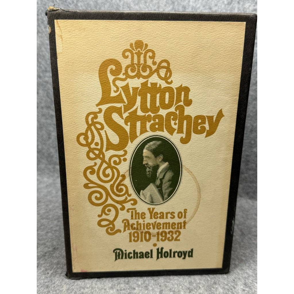 Lytton Strachey Michael Holroyd 1968 First Edition 2 Vol Boxed Set