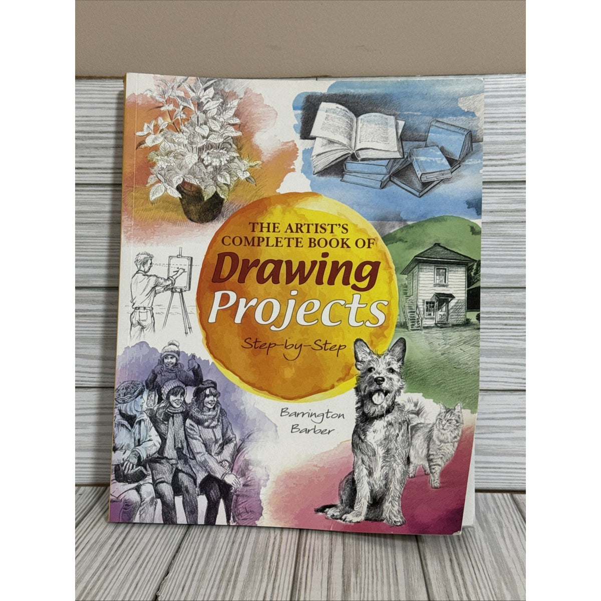 The Artist’s Complete Book Of Drawing Projects Step By Step Softcover