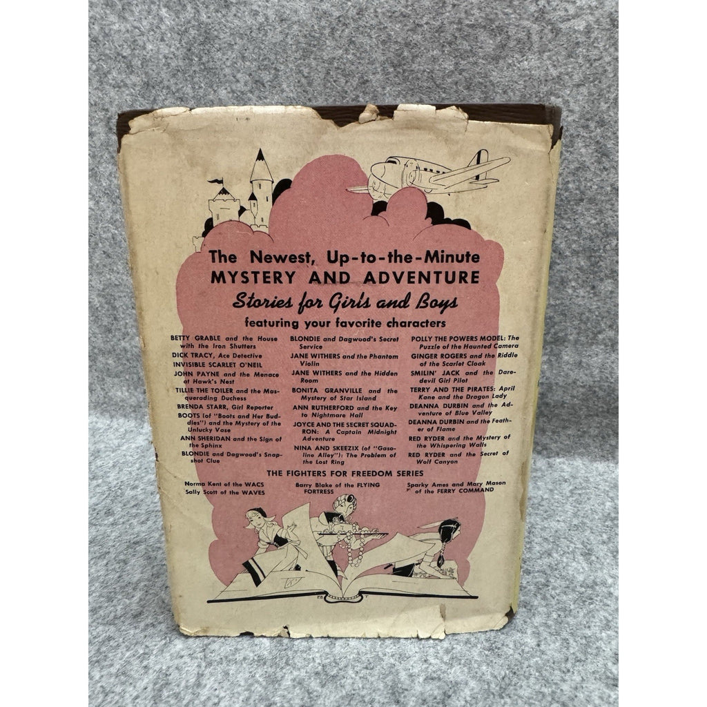 1943 Boots and the Mystery of the Unlucky Vase Edgar Martin HC DJ