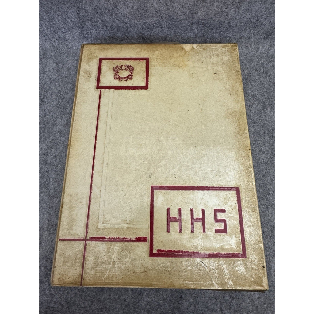 1962 Hampton High School Krabba Yearbook Hampton VA Hardcover Annual