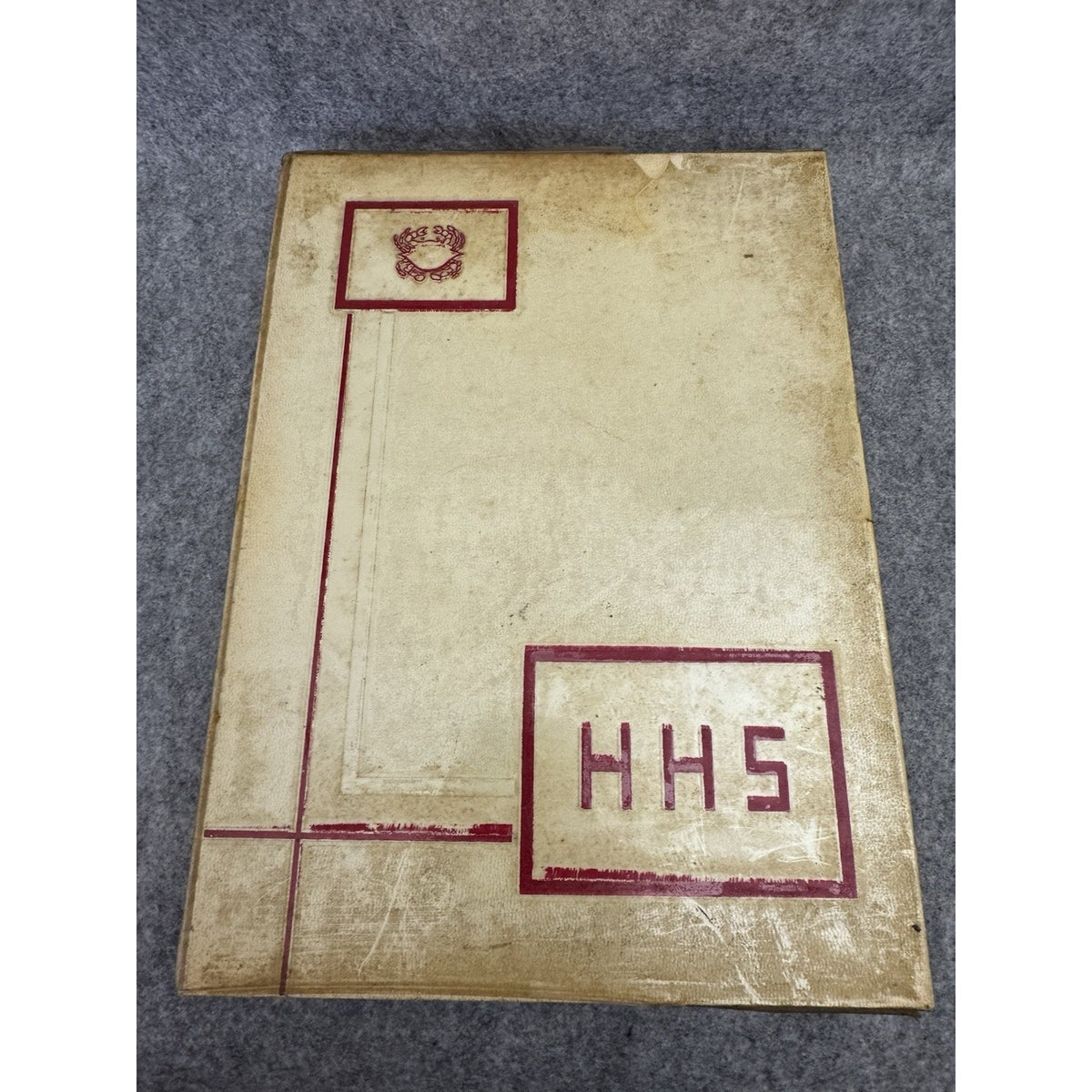 1962 Hampton High School Krabba Yearbook Hampton VA Hardcover Annual