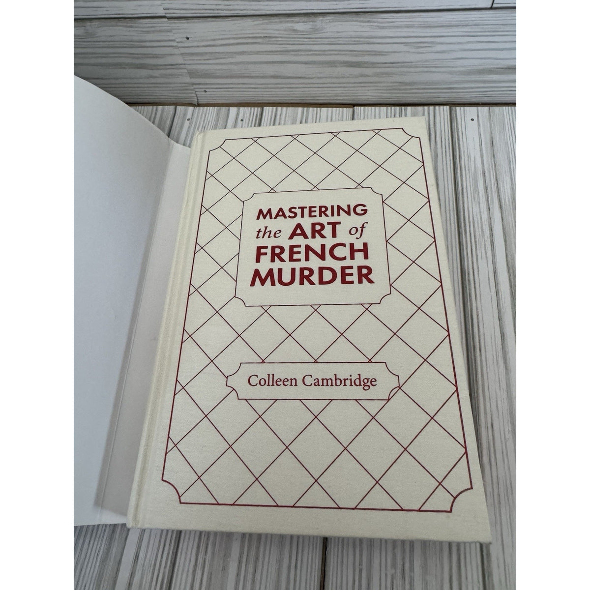 Mastering the Art of French Murder Colleen Cambridge 2023 1st Signed HC