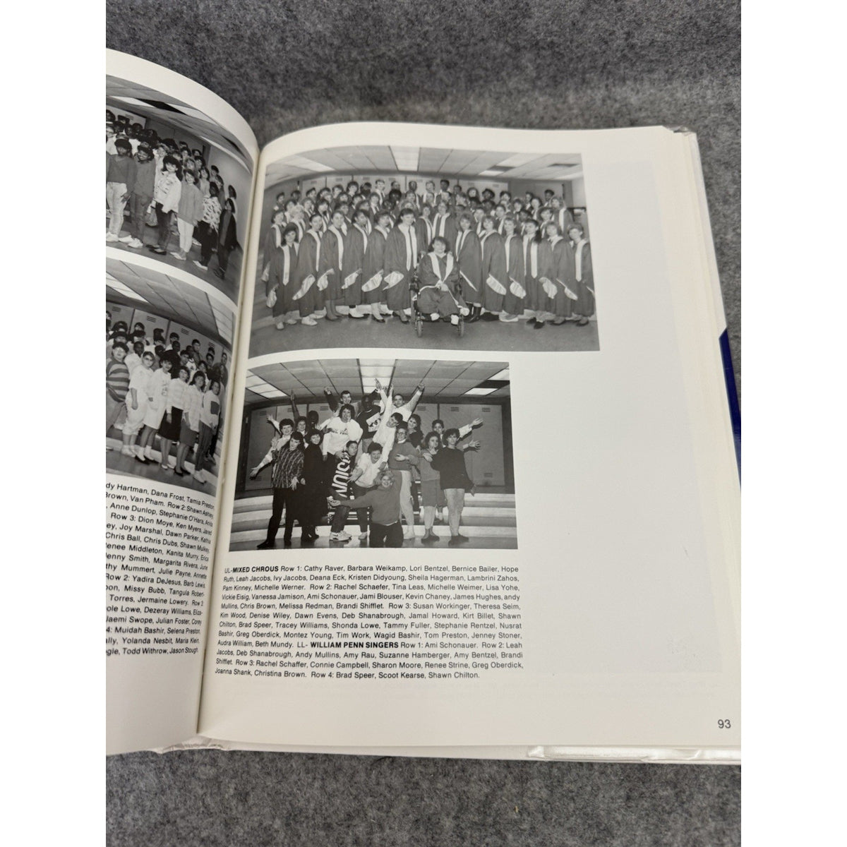1988 Tatler William Penn High School York PA Yearbook Hardcover