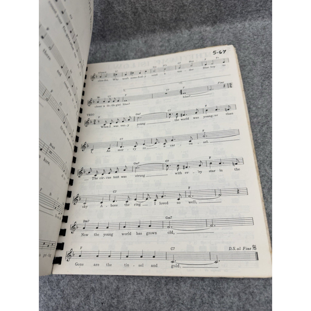 Vintage 20th Century Cavalcade Of Hits Volume 31 Music Book Loads of Songs!